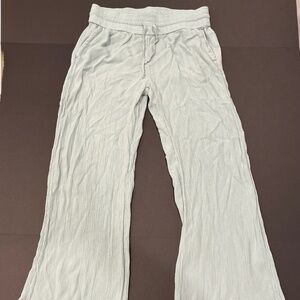 prAna Women’s Wide Leg Lounge Pants Light Sage Green Size M